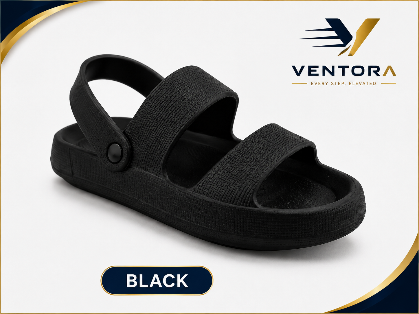 Step In To Comfort Black